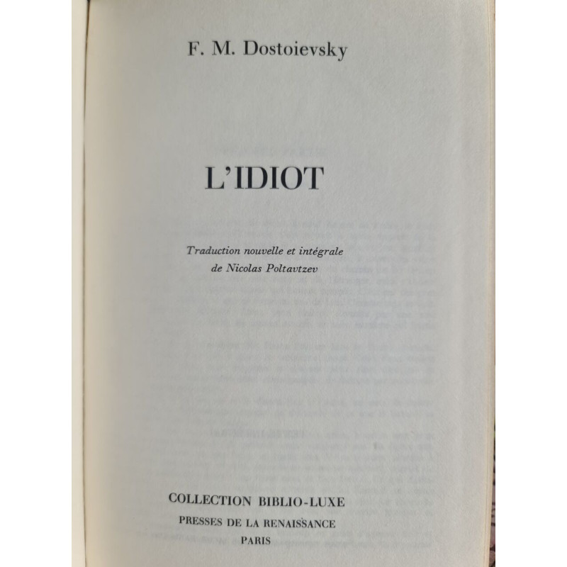 L'Idiot