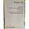 Threnody to the victims of Hiroshima for 52 stringsThrenosDen...
