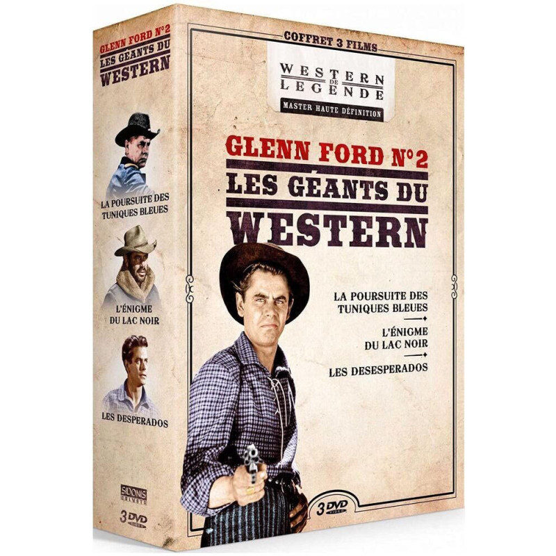 Les géants du western : glenn ford n° 2 - coffret 3 films [FR...