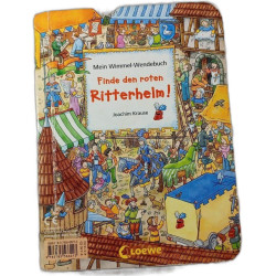 Finde den roten Ritterhelm