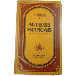 Auteurs français classe de 5e