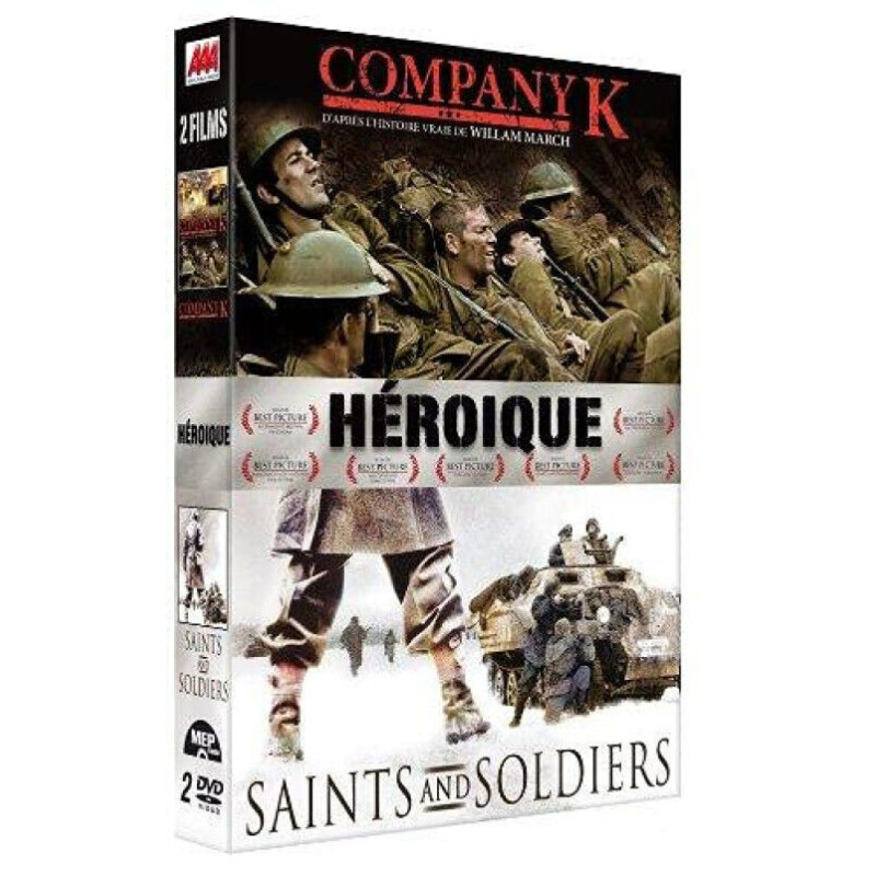 Coffret héroïque : saints and soldiers , company k - Neuf sous blister