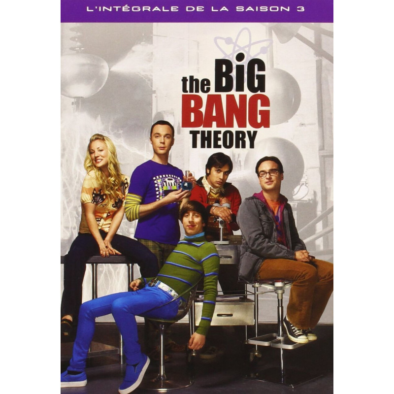 Coffret big bang theory saison 3 - Neuf sous blister