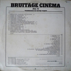 Bruitage Cinéma Vol. 7 - Techniques De Notre Temps