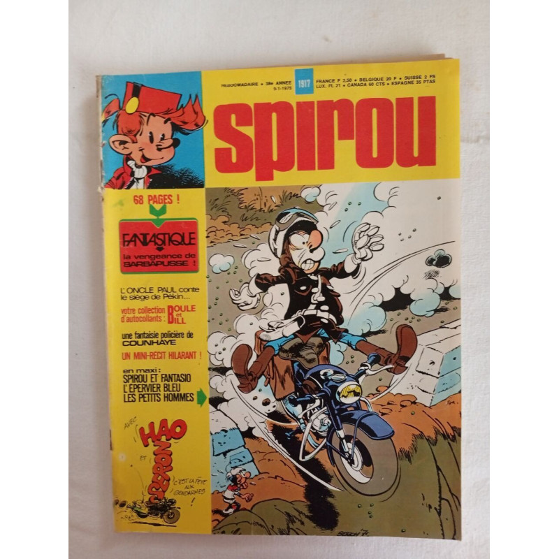 Spirou / n°1917 / Janvier 1975