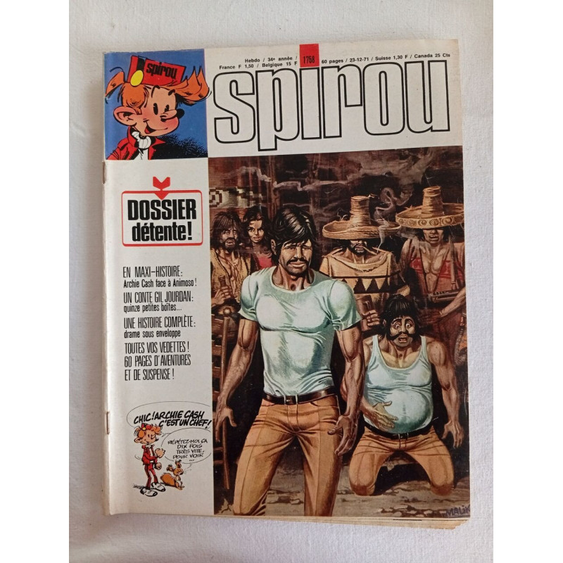 Spirou / n°1758 / Décembre 1971