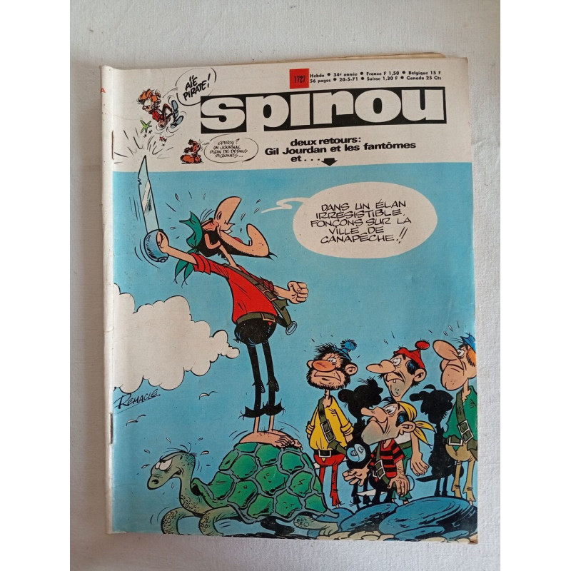 Spirou /n°1727 / Mai 1971