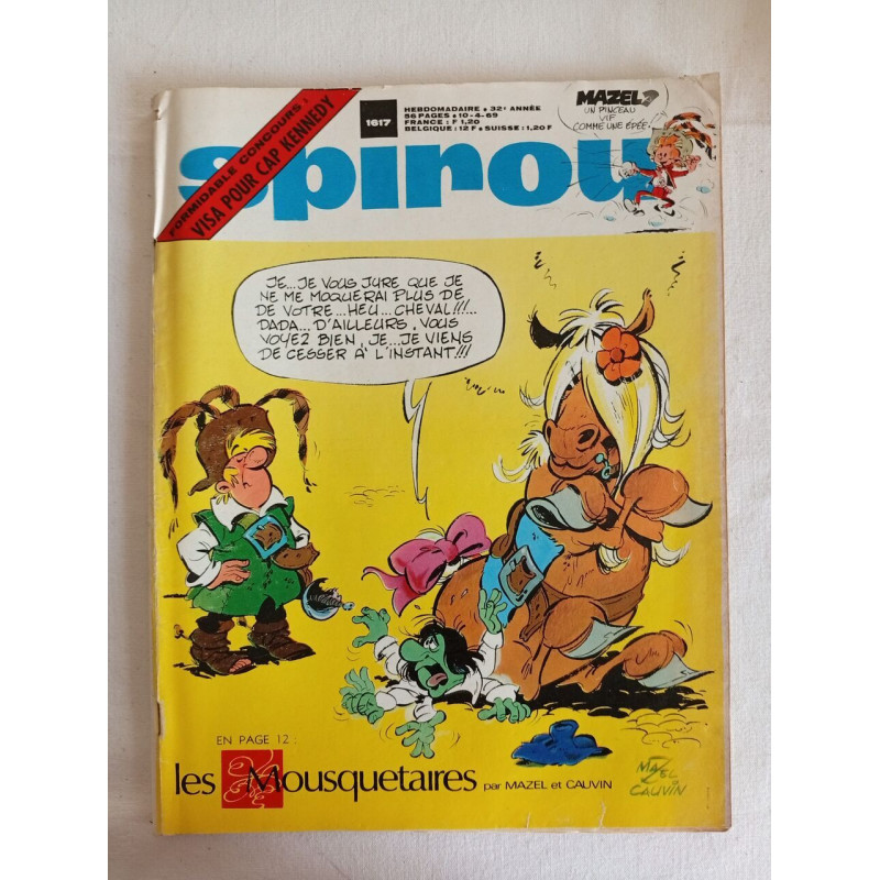 Spirou / n°1617 / Avril 1969
