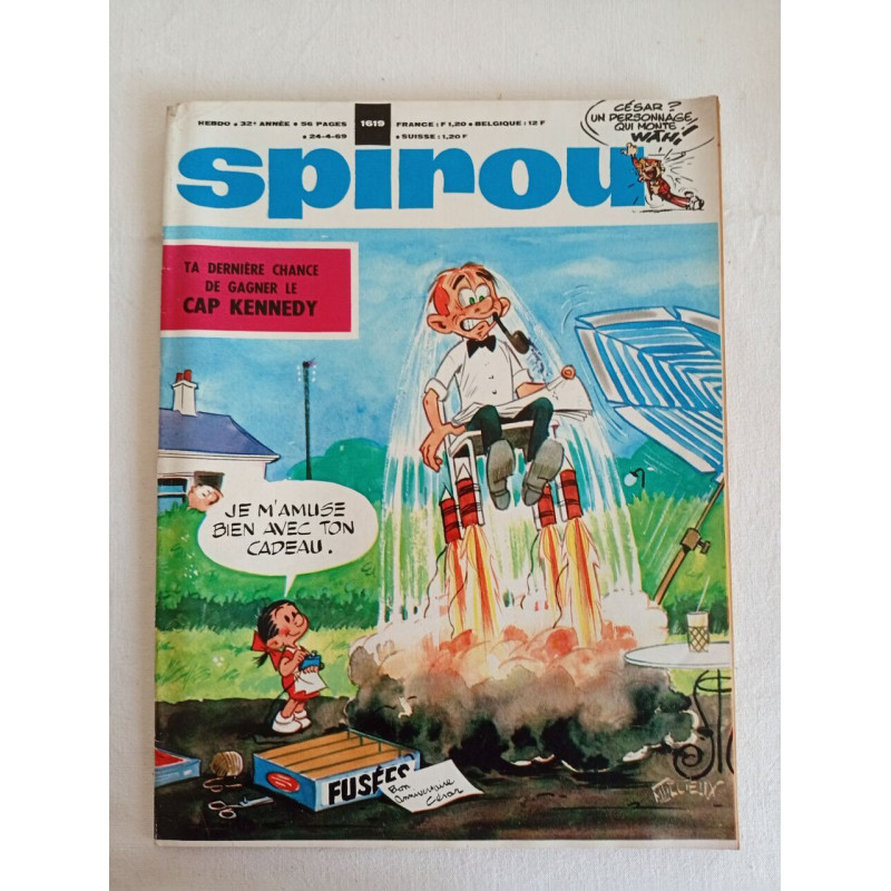 Spirou /n°1619 / Avril 1969