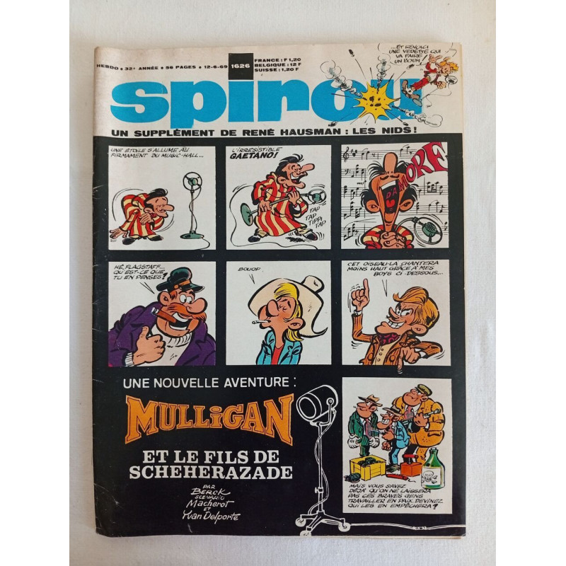Spirou /n° 1626 / Juin 1969