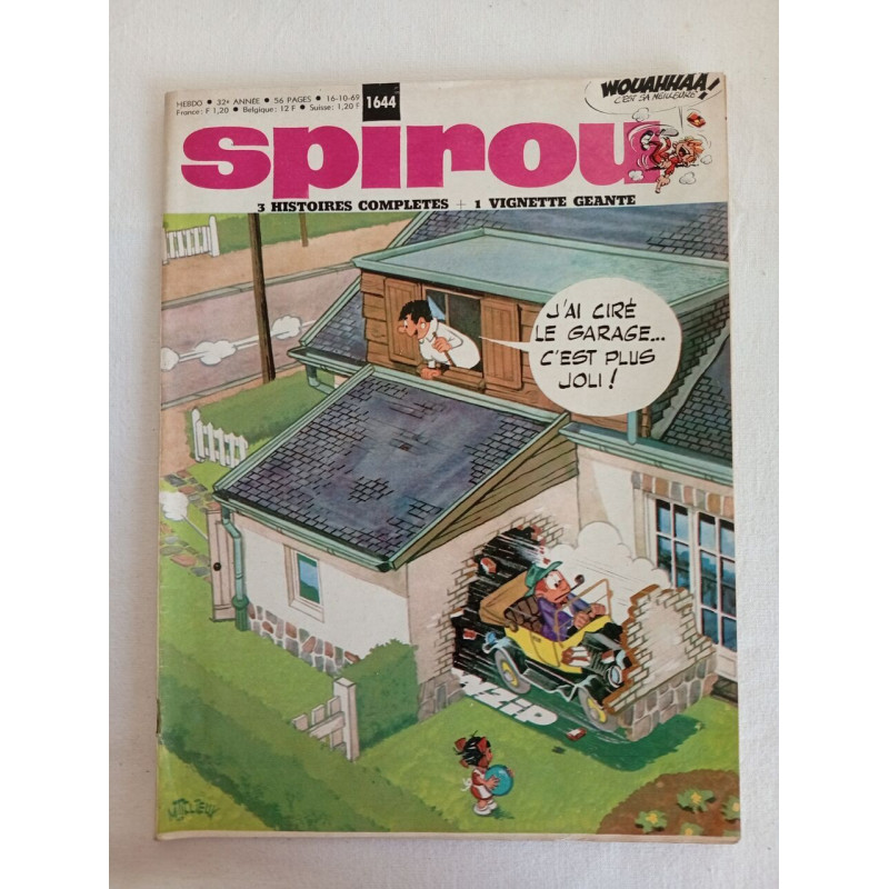 Spirou / n°1644 / Octobre 1969