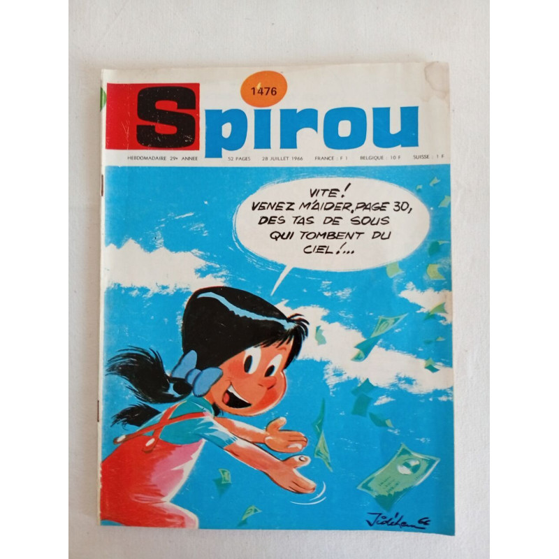 Spirou /n°1476 / Juillet 1966