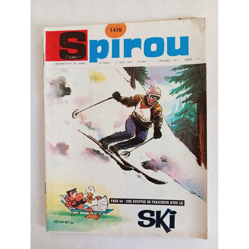 Spirou /n°1478 / Août 1966