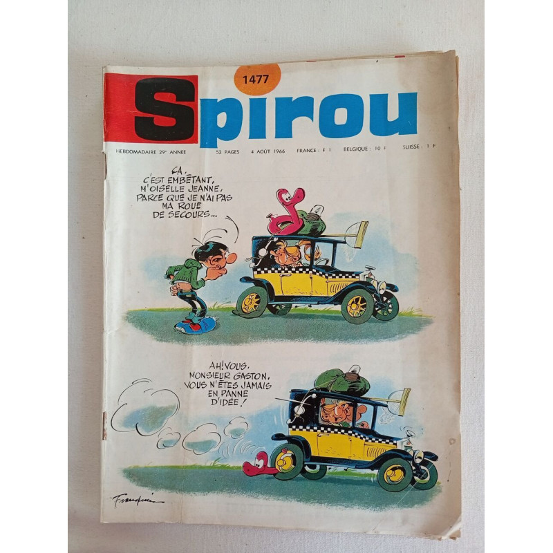 Spirou /n° 1477 / Août 1966