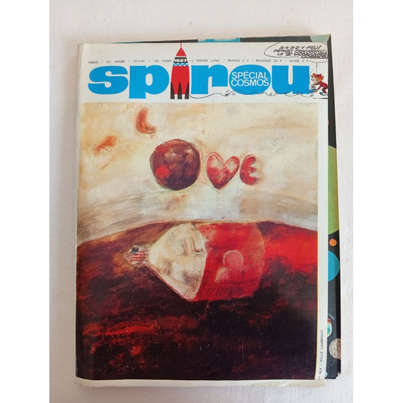 Spirou Cosmos /n° 1627 / Juin 1969