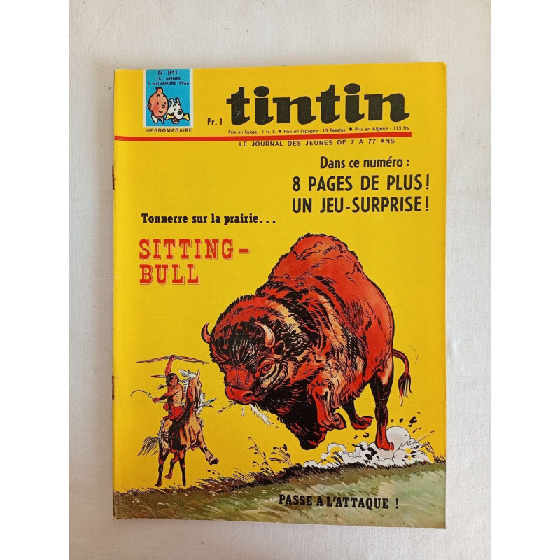 Tintin /n° 941 / novembre 1966