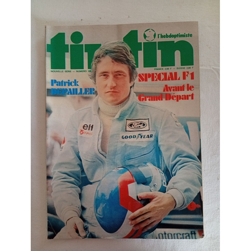 Tintin l'hebdomadiste/ n°105 / Octobre 1977