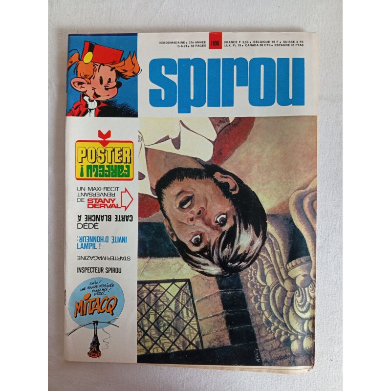 Spirou /n° 1896/ Août 1974