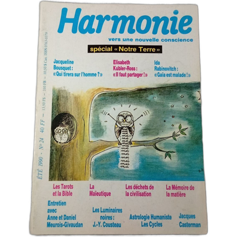 Harmonie n°24 vers une nouvelle conscience