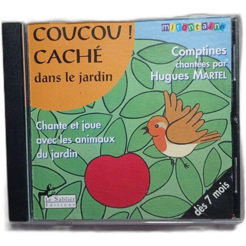 Coucou ! Caché dans le jardin