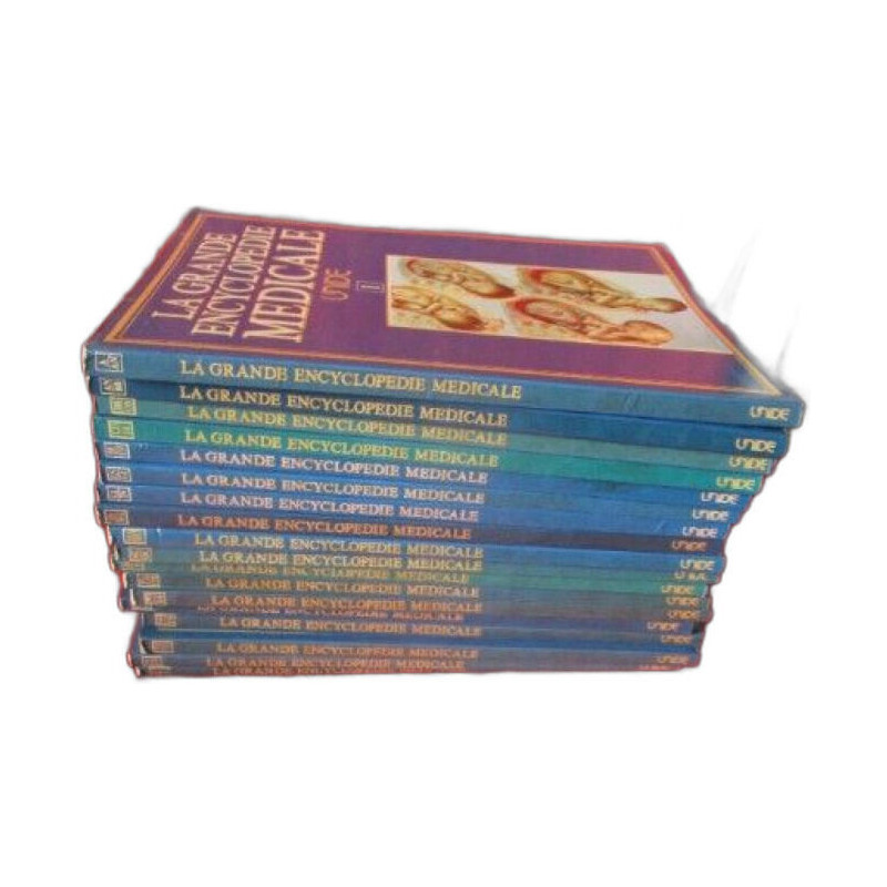 La grande encyclopédie médicale 18 volumes UNIDE 1978