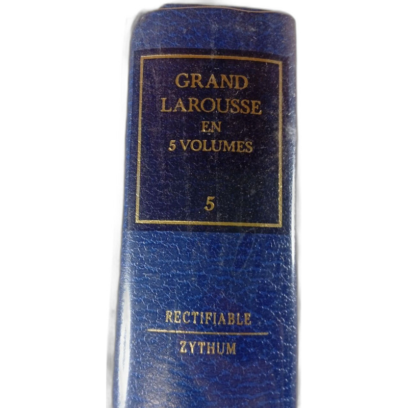 Grand Larousse en 5 volumes - 5
