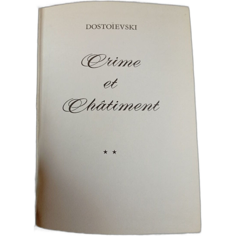 Crime et Châtiment 2