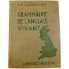 Grammaire de l'anglais vivant