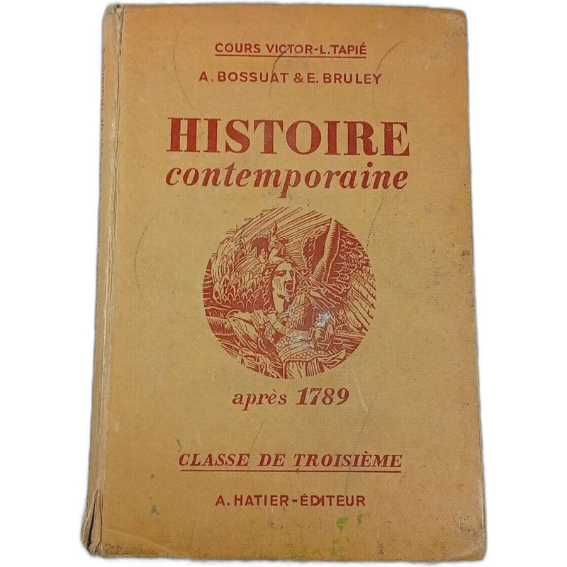 Histoire contemporaine après 1789 classe de troisième