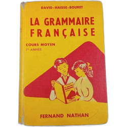La grammaire française cours moyen 1re année