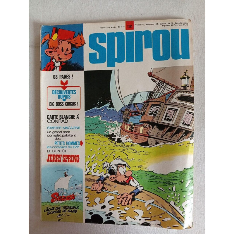 Spirou / n°1884 / Mai 1974