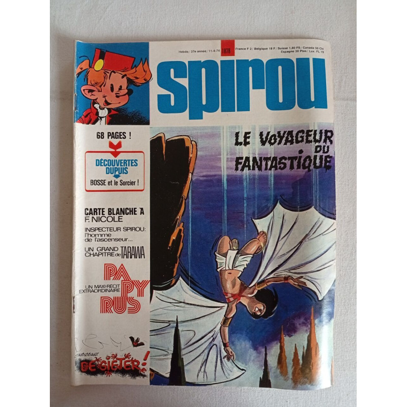 Spirou /n°1878 / Avril 1974