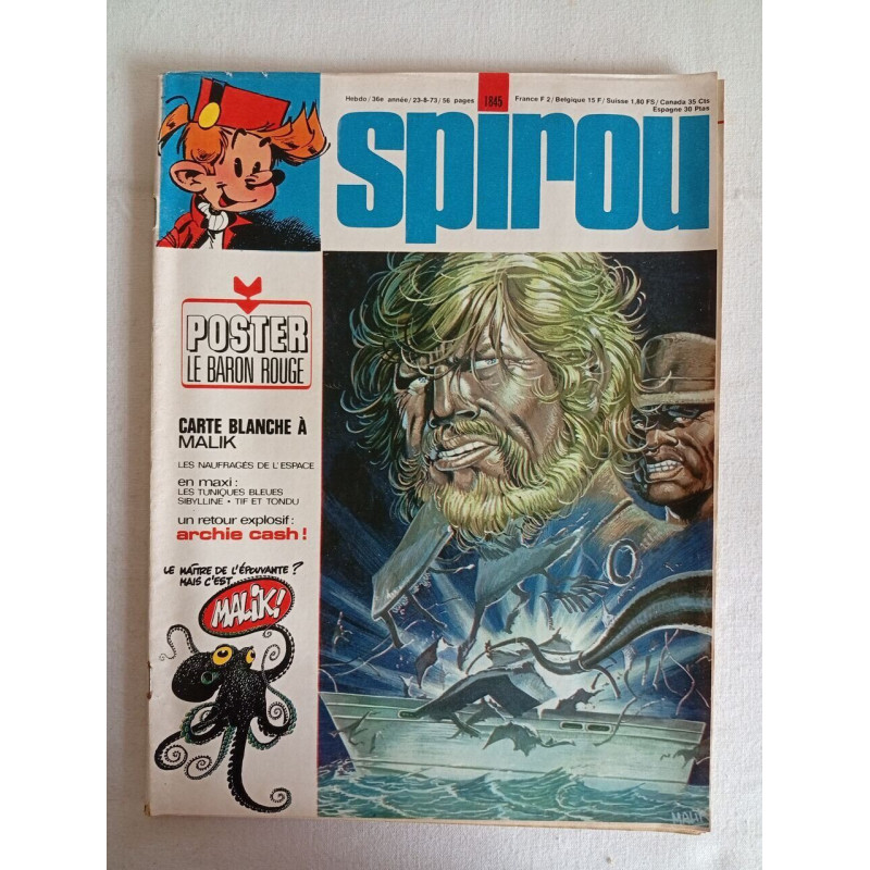 Spirou /n°1845 / Août 1973