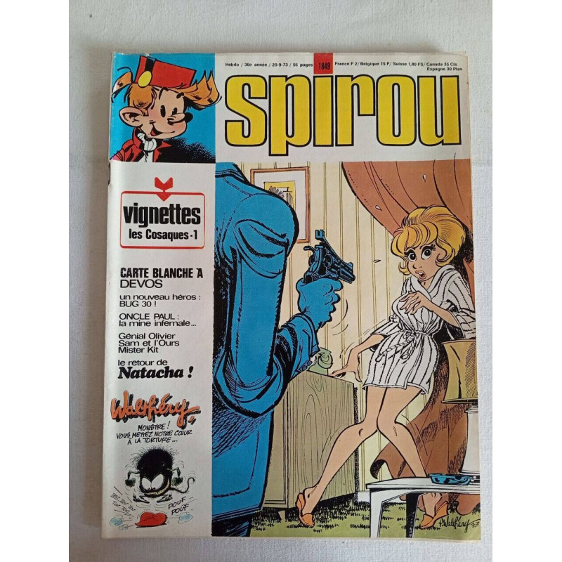 Spirou /n° 1849 / Septembre 1973