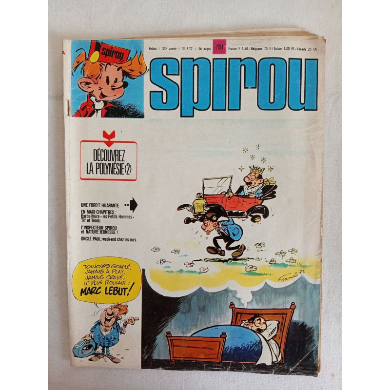 Spirou /n1974 /Août 1972