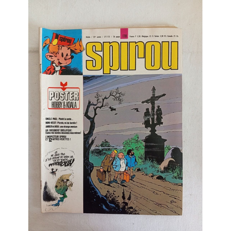 Spirou /n°1789 / Juillet 1972