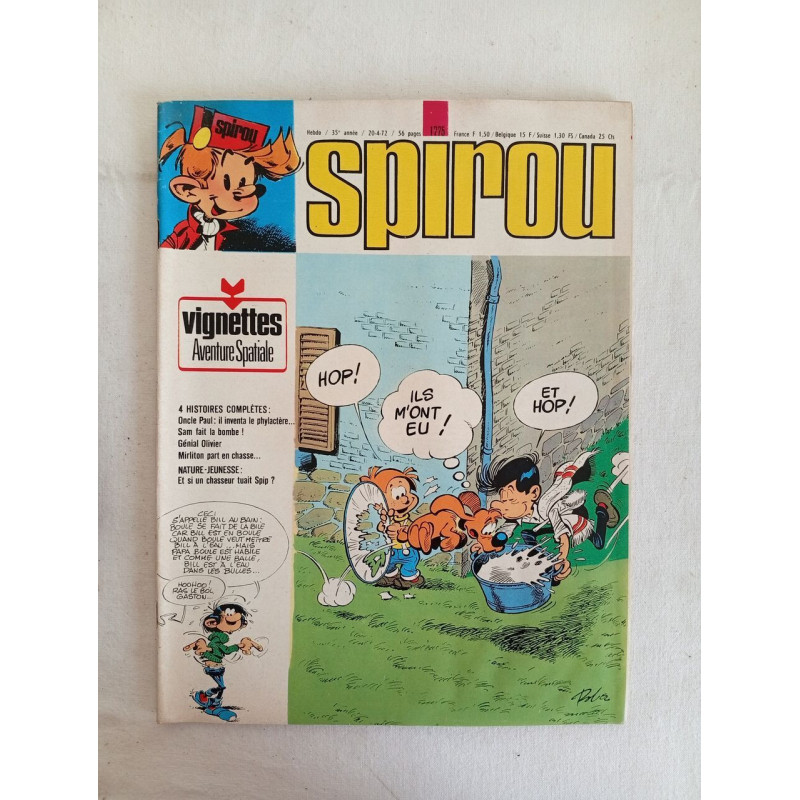 Spirou /n° 1775 / Avril 1972