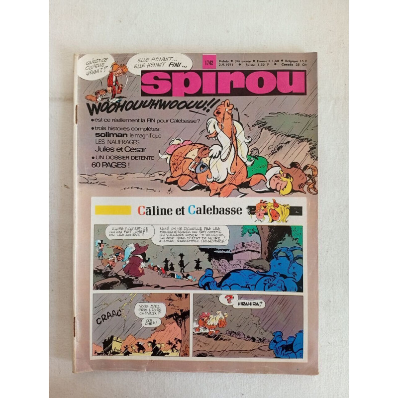Spirou /n°1742 / Septembre 1971