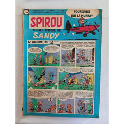 Spirou nouvel épisode de Sandy: L'ombre du Z / n° 1164 / Août 1960