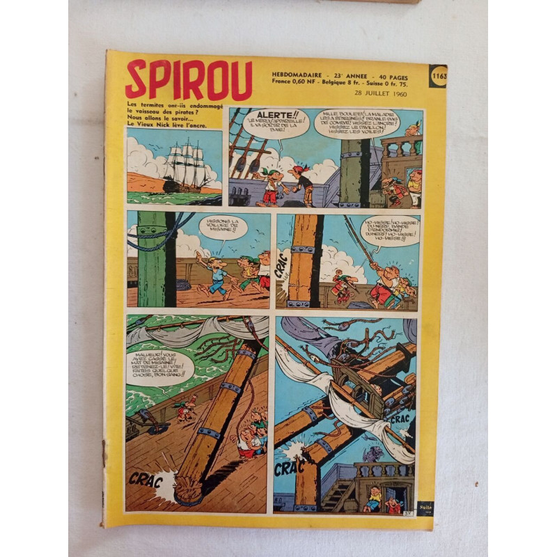 Spirou /n° 1163 / Juillet 1960