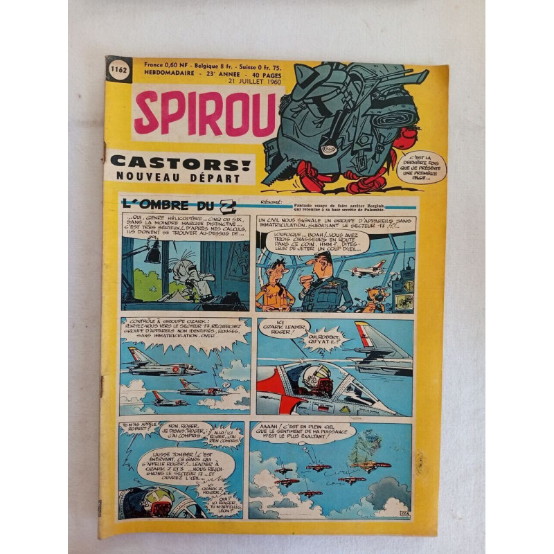 Spirou /n°1162 / Juillet 1960