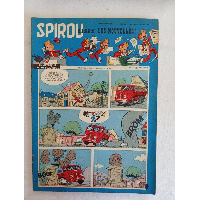 Spirou /n°1006 / juillet 1957