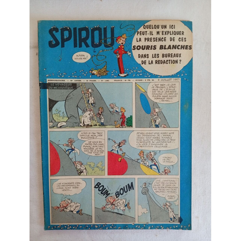 Spirou /n°1003 / 4 juillet 1957