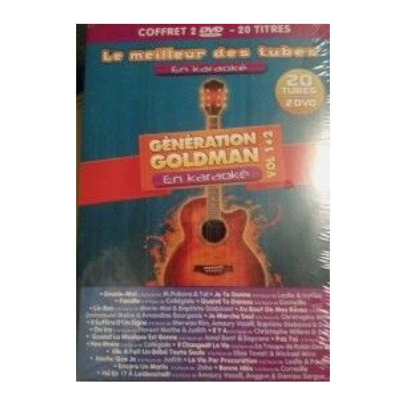 Génération goldman - coffret 20 titres [FR Import] - Neuf sous blister