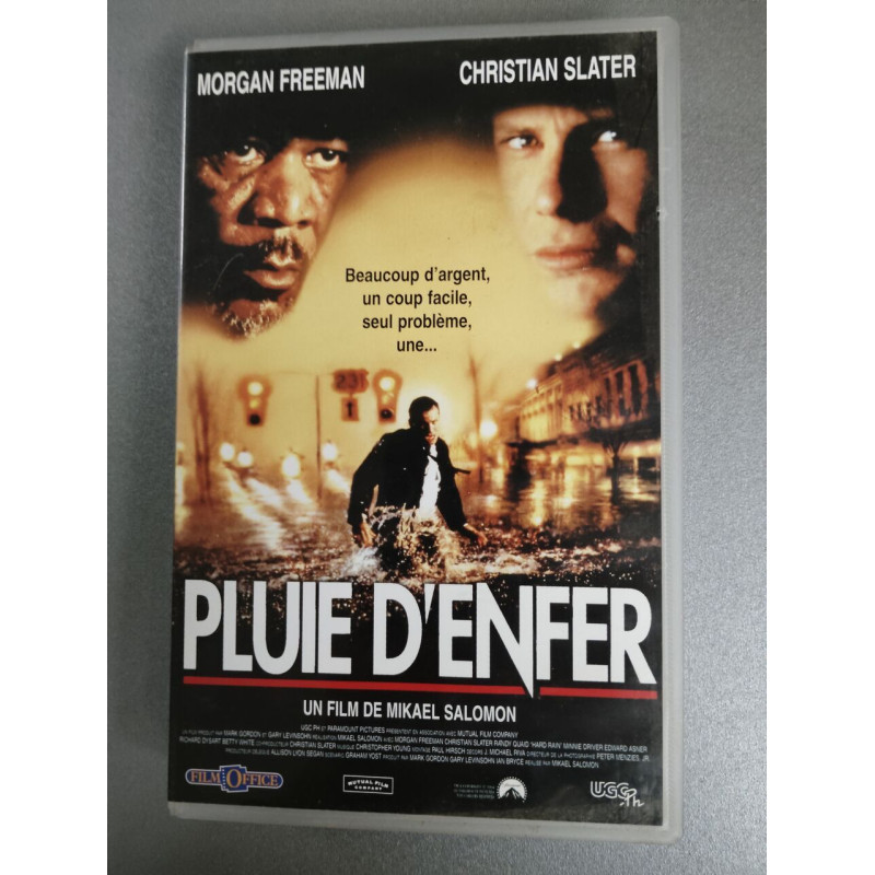 Vhs - Pluie d'enfer Morgan freeman et Christian Slater