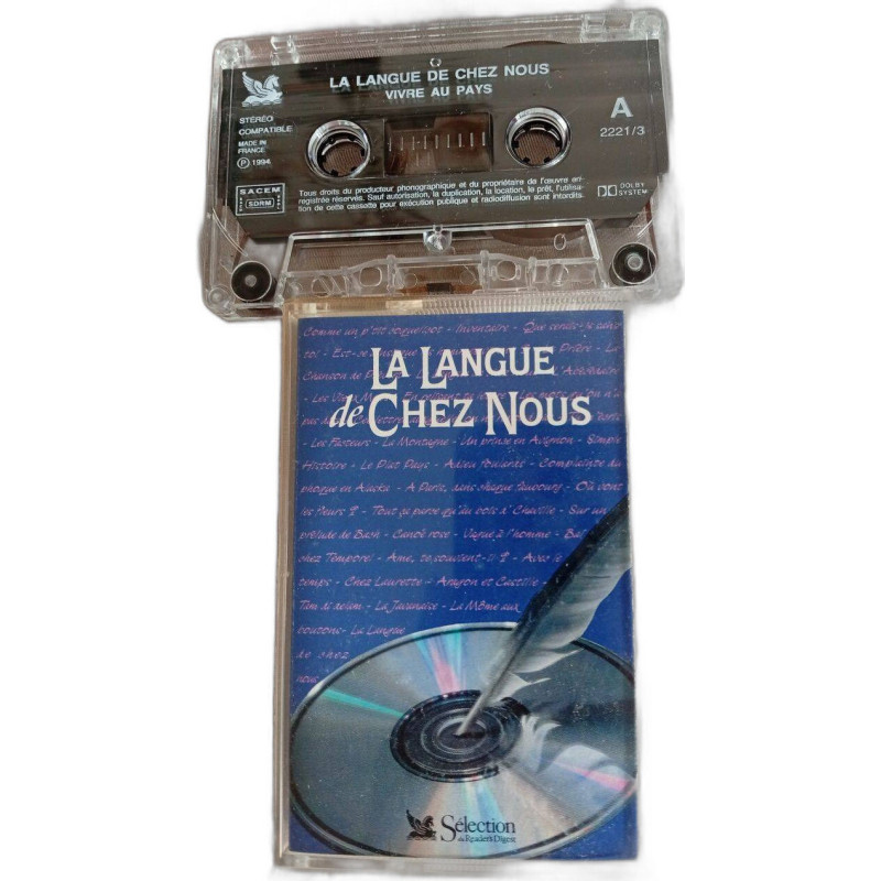 La langue de chez nous vivre au pays