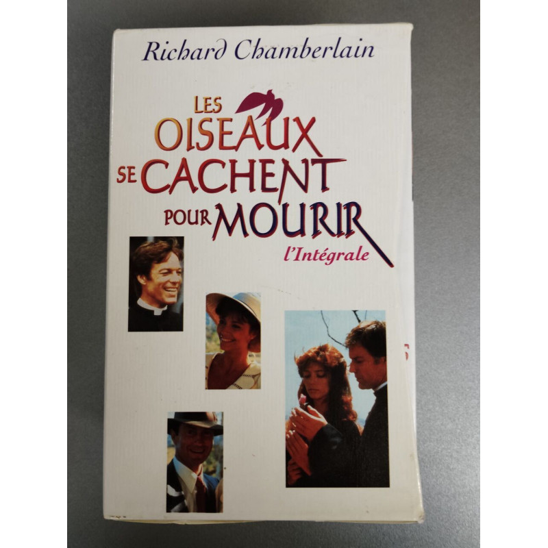 Vhs - Les oiseaux se cachent pour mourir- 3 Vhs
