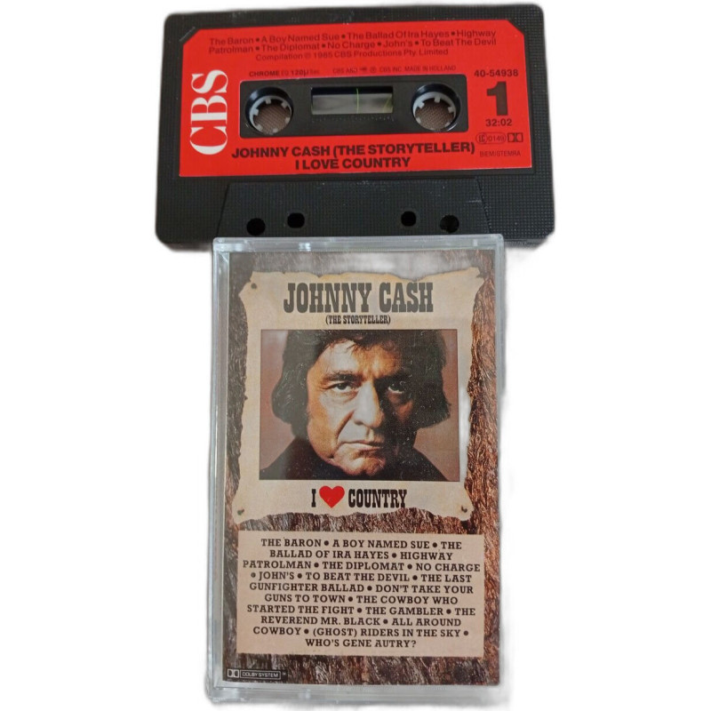 Johnny Cash (The Storyteller) I Love Country