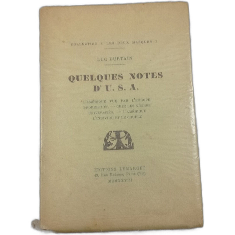 Quelques notes d'U. S. A