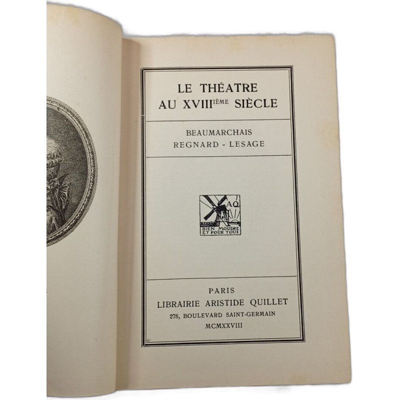 Le théâtre au XVIIIe siècle